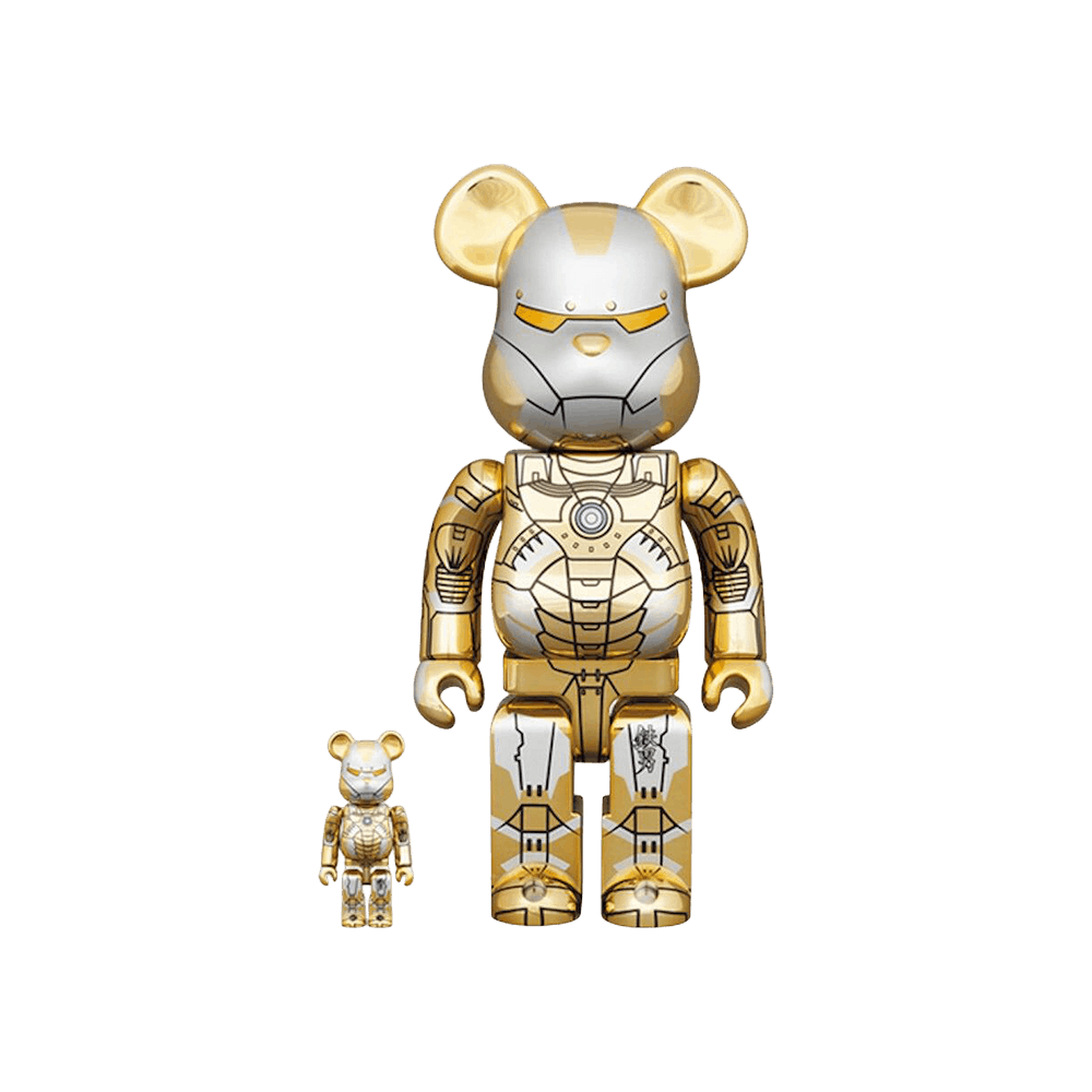 Buy BE@RBRICK x Hajime Sorayama x Marvel Iron Man Reverse 100