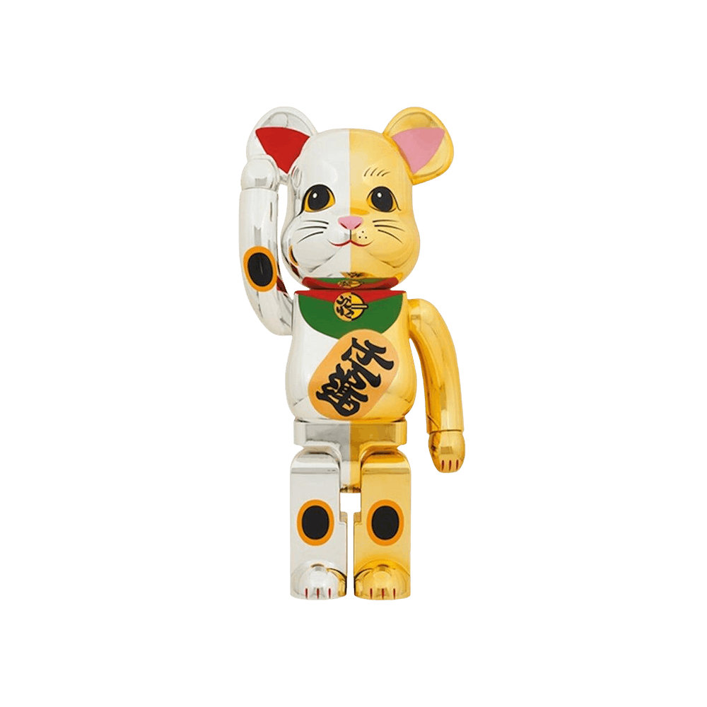 その他 BE@RBRICKManekiNekoGoodLuckTenMillion Buy BE@RBRICK Maneki Neko Good Luck Silver x Ten Million Gold 1000