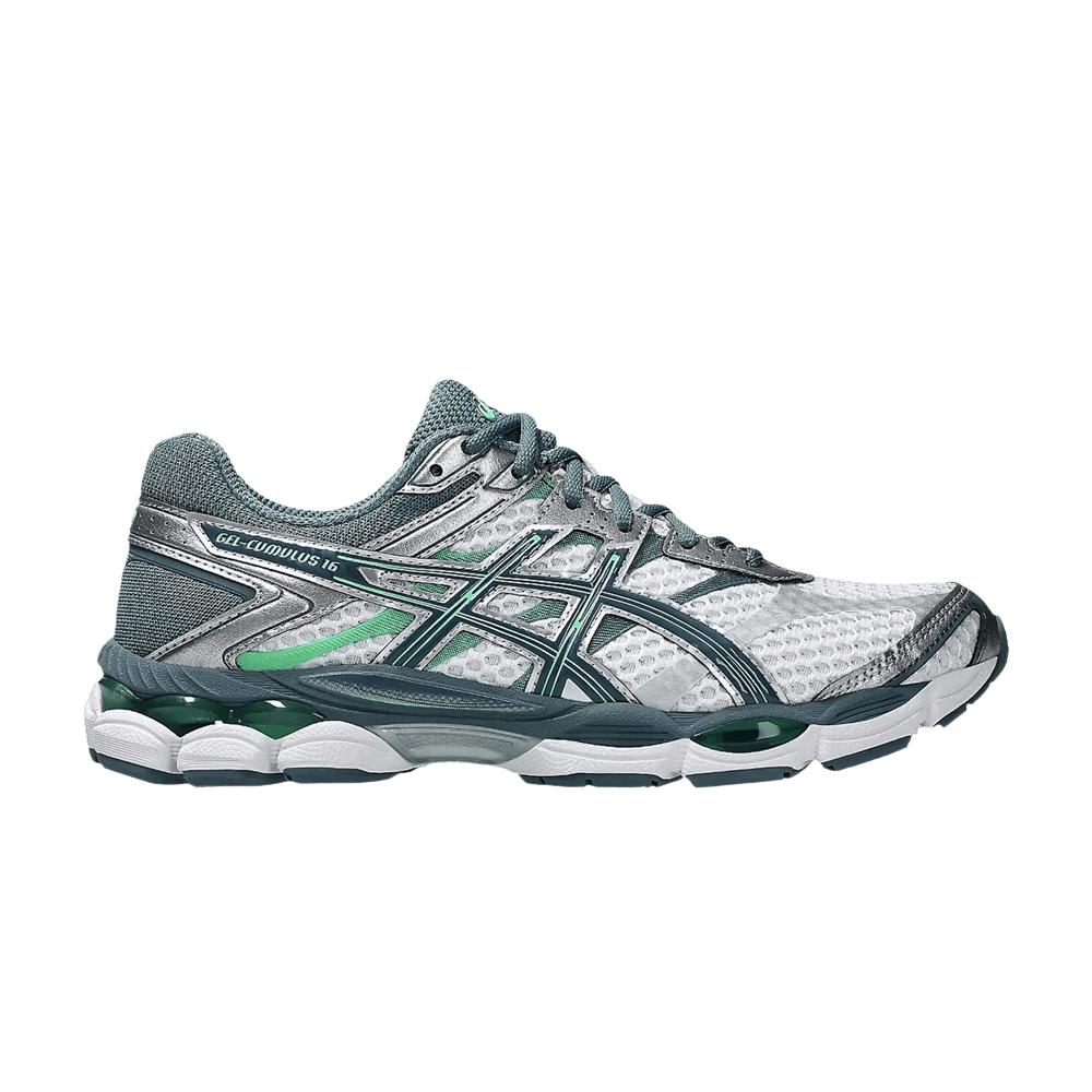 Asics Gel Cumulus 16 White Ironclad