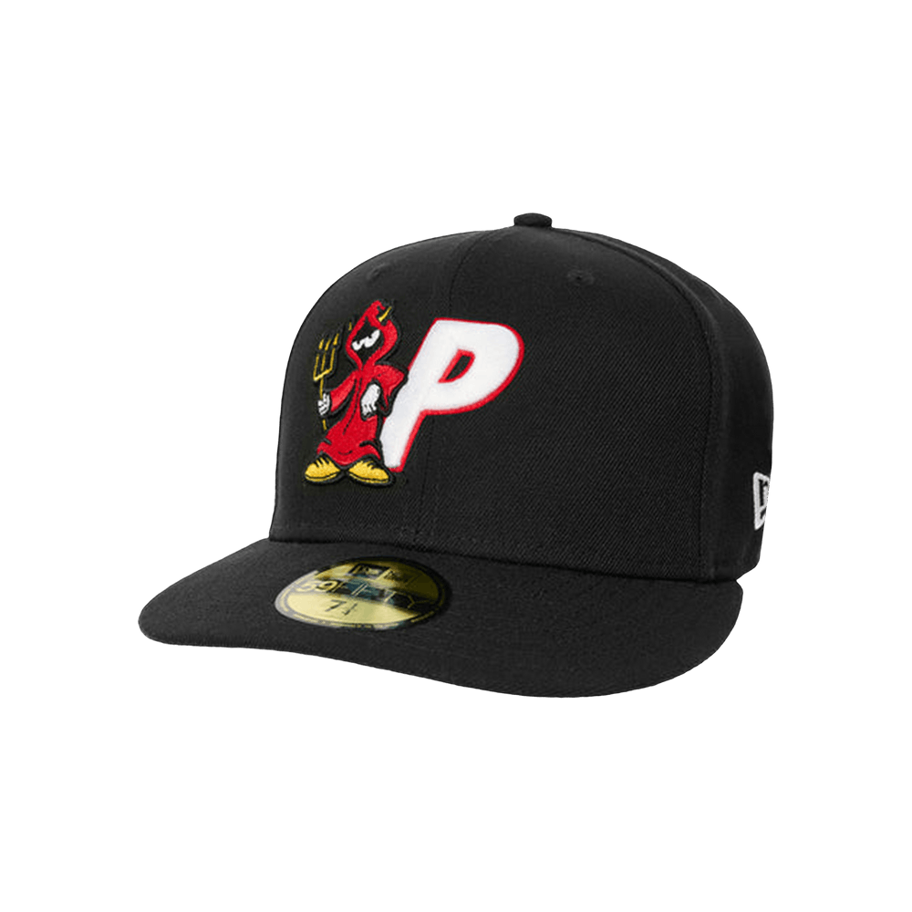 Buy Palace Right And Wrong P New Era 59FIFTY 'Black' - P29H141 | GOAT