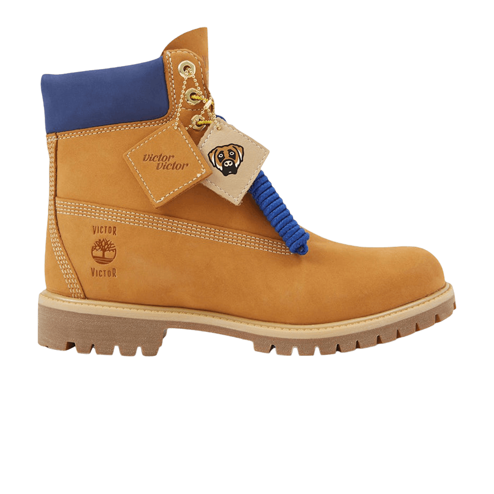Victor Victor X Timberland 6 Inch Premium Boot 'wheat Navy'