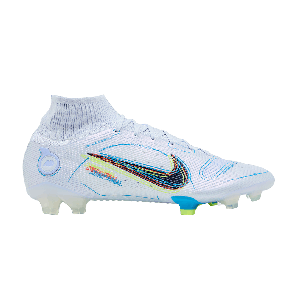 Nike Superfly 8 Elite FG \'Progress Pack\' Gray Cleats, SZ 11 DJ2839-055 Buy Nike Mercurial Superfly 8 Elite FG  main image 4
