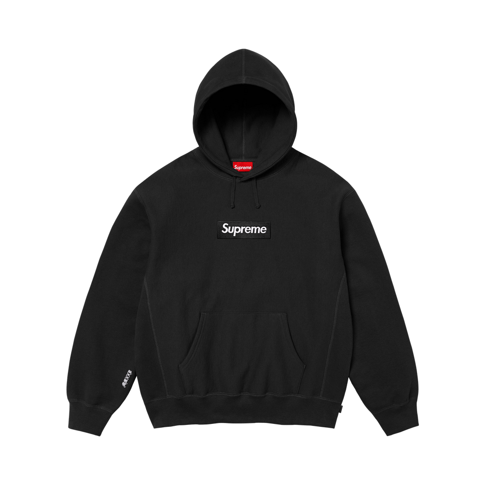 Supreme Box Logo Hooded Sweatshirt 'Black'