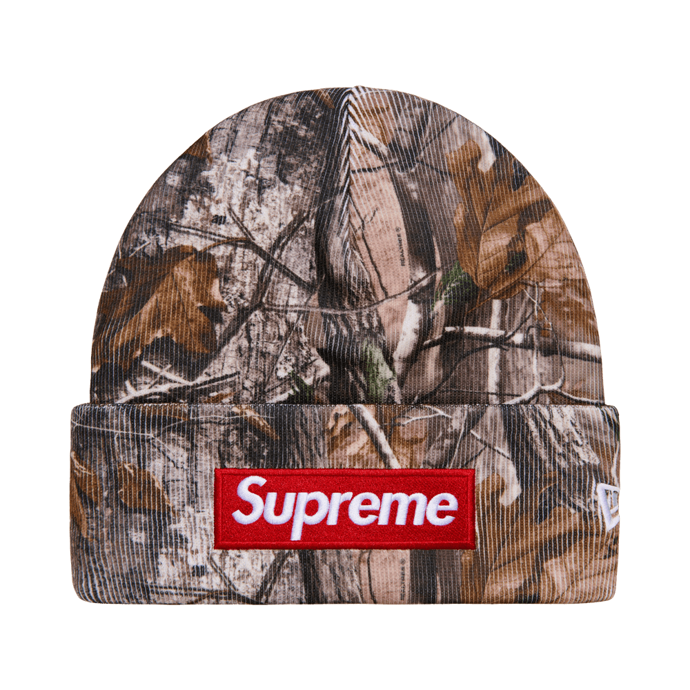 Buy Supreme New Era Box Logo Beanie 'Realtree Ap Camo' - FW25BN5