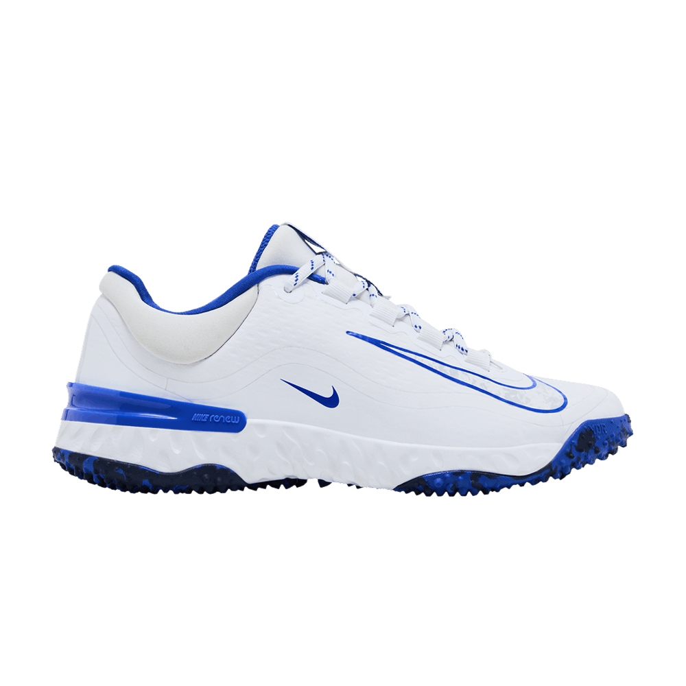 Buy Nike Wmns Alpha Huarache Elite 4 TF 'White Hyper Royal