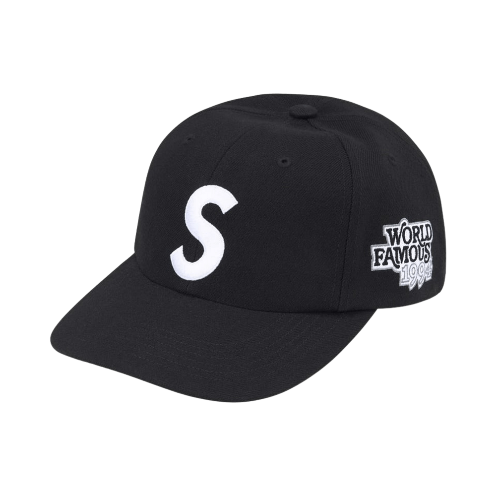 帽子 Supreme World Famous S Logo 6Panel Navy Supreme World Famous S Logo 6-Panel Navy - SS25 - US