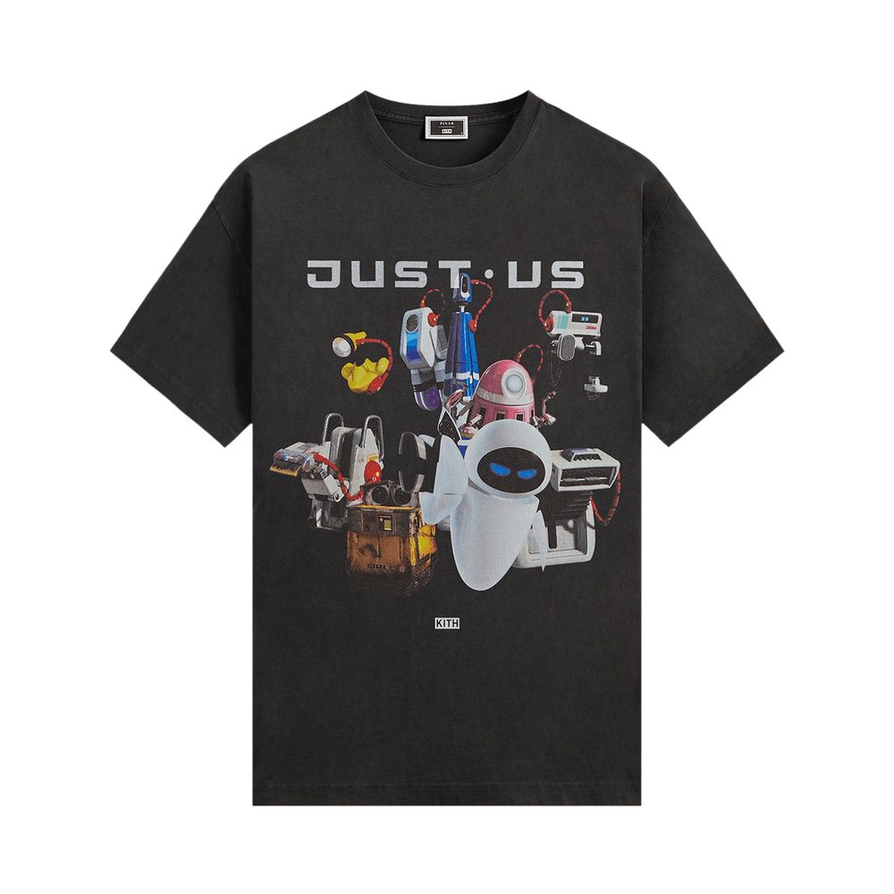 Buy Kith x Disney For Pixar Wall-E Just Us Vintage Tee 'Black