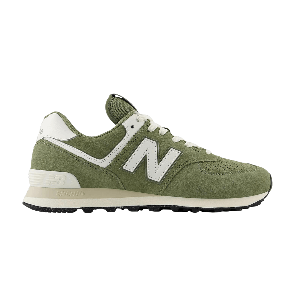 Buy New Balance 574 'Dark Olivine Sea Salt' - U574GCE | GOAT