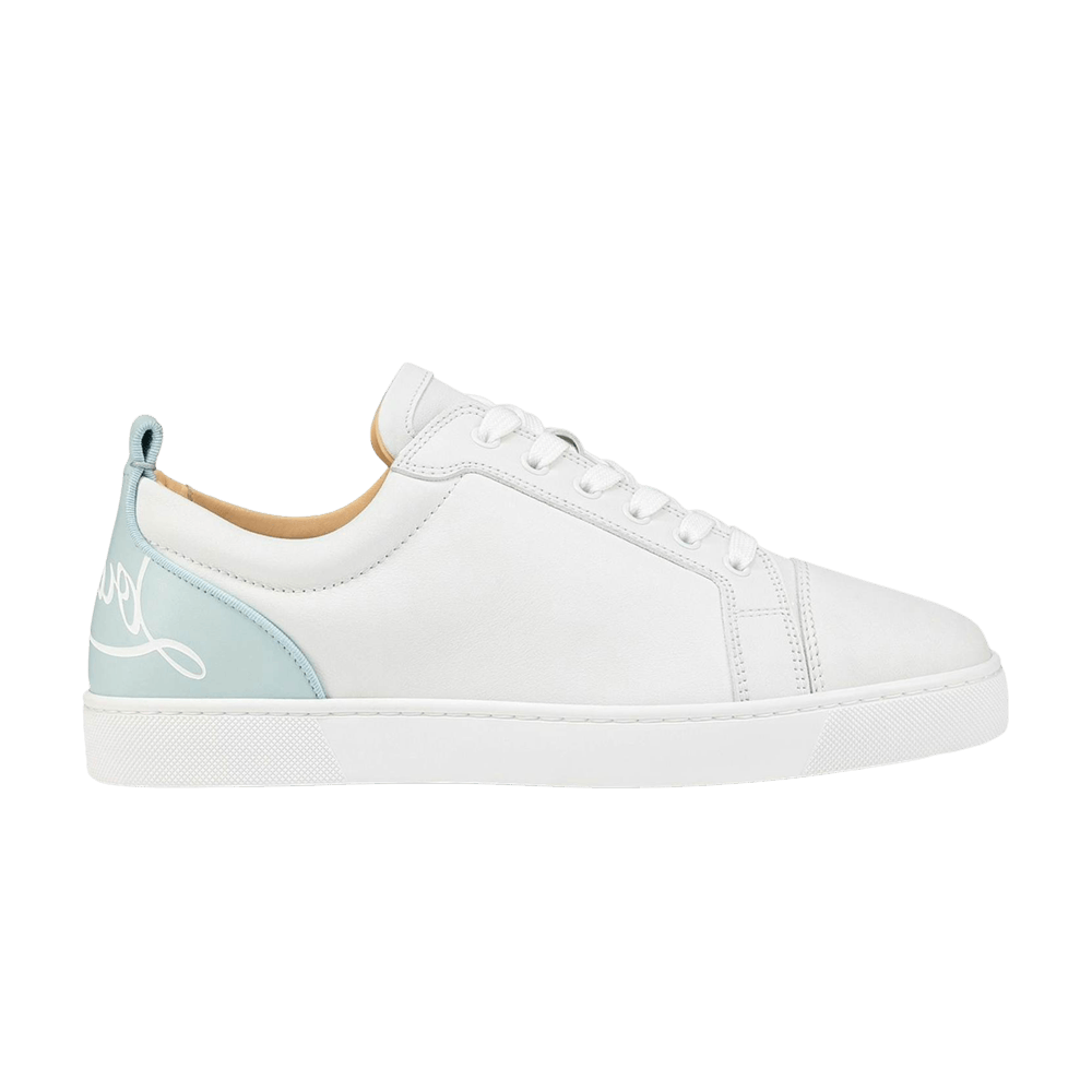 Christian Louboutin Fun Louis Junior Flat White Iceberg