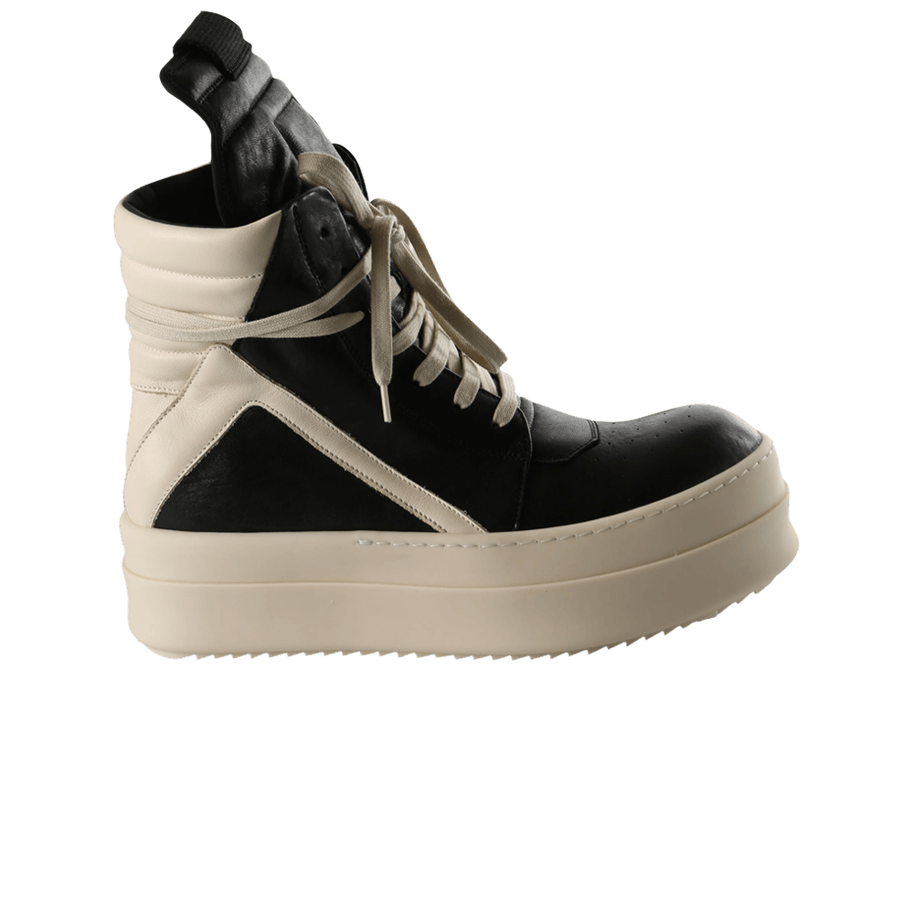 Buy Rick Owens Mega Bumper Geobasket Sneaker 'Black Milk