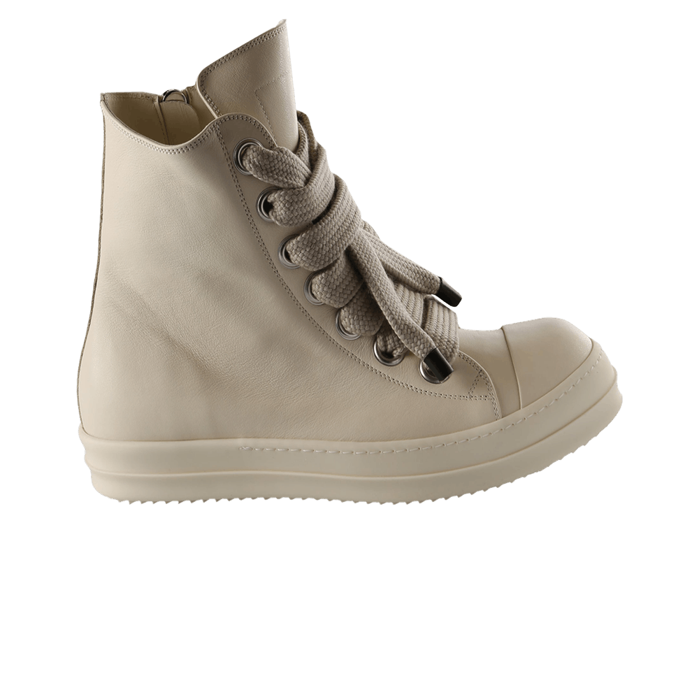 Buy Rick Owens Jumbolace Sneaker 'Milk' - RU01F2892 LCOW2 1111 | GOAT