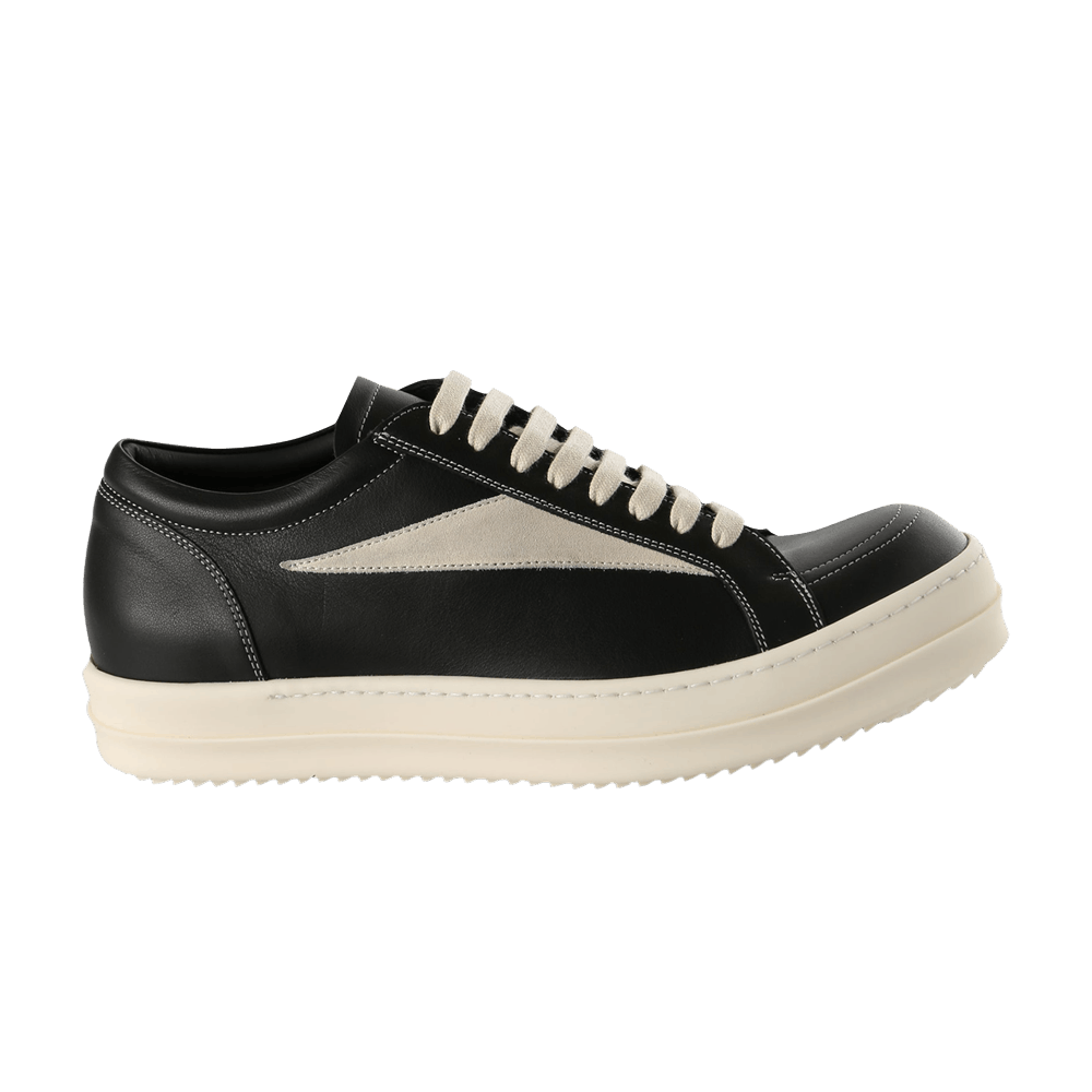 Buy Rick Owens Vintage Sneaker 'Black Milk' - RU01F2897 LCOLVS 911