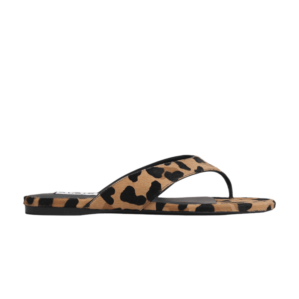 AlaïA Wmns Flat Tong Mule 'leopard'