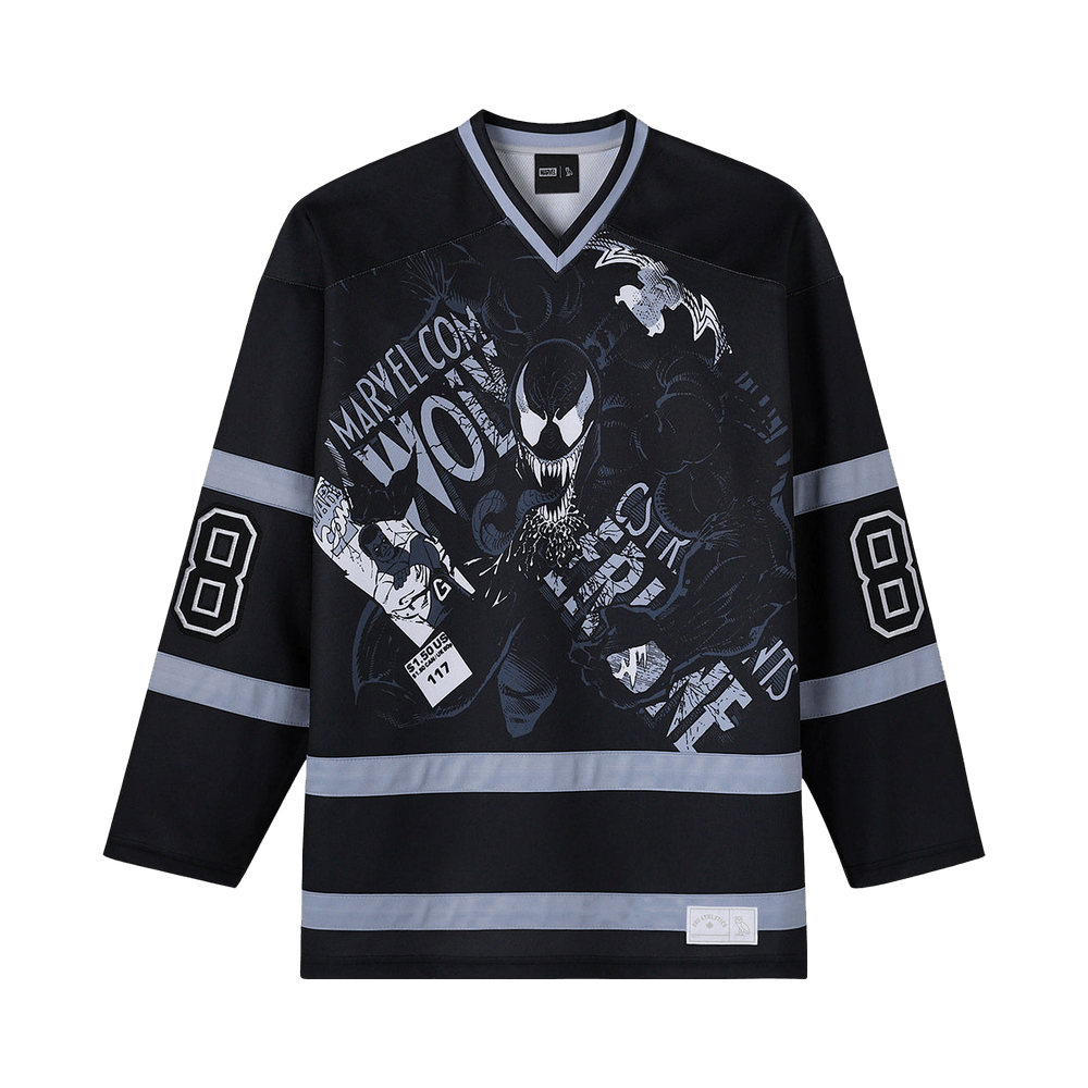Buy OVO x Marvel Venom Hockey Jersey 'Black' - C 0425 KT 6460 BK