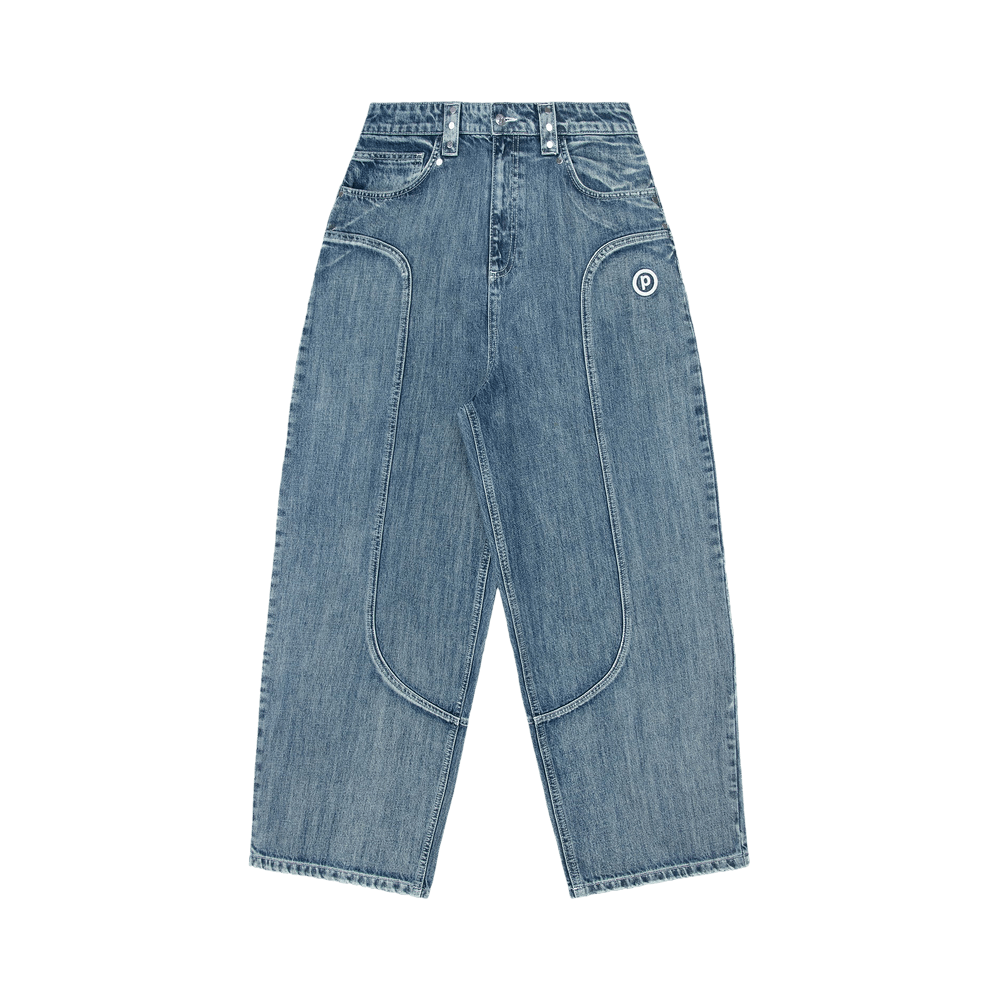 Buy Protect LDN Studded '03 Denim 'Blue' - 14257 1FW2505PLS0DB