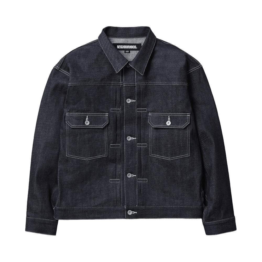 Buy Neighborhood Rigid Type 2 Jacket 'Indigo' - 252XBNH JKM01 INDI
