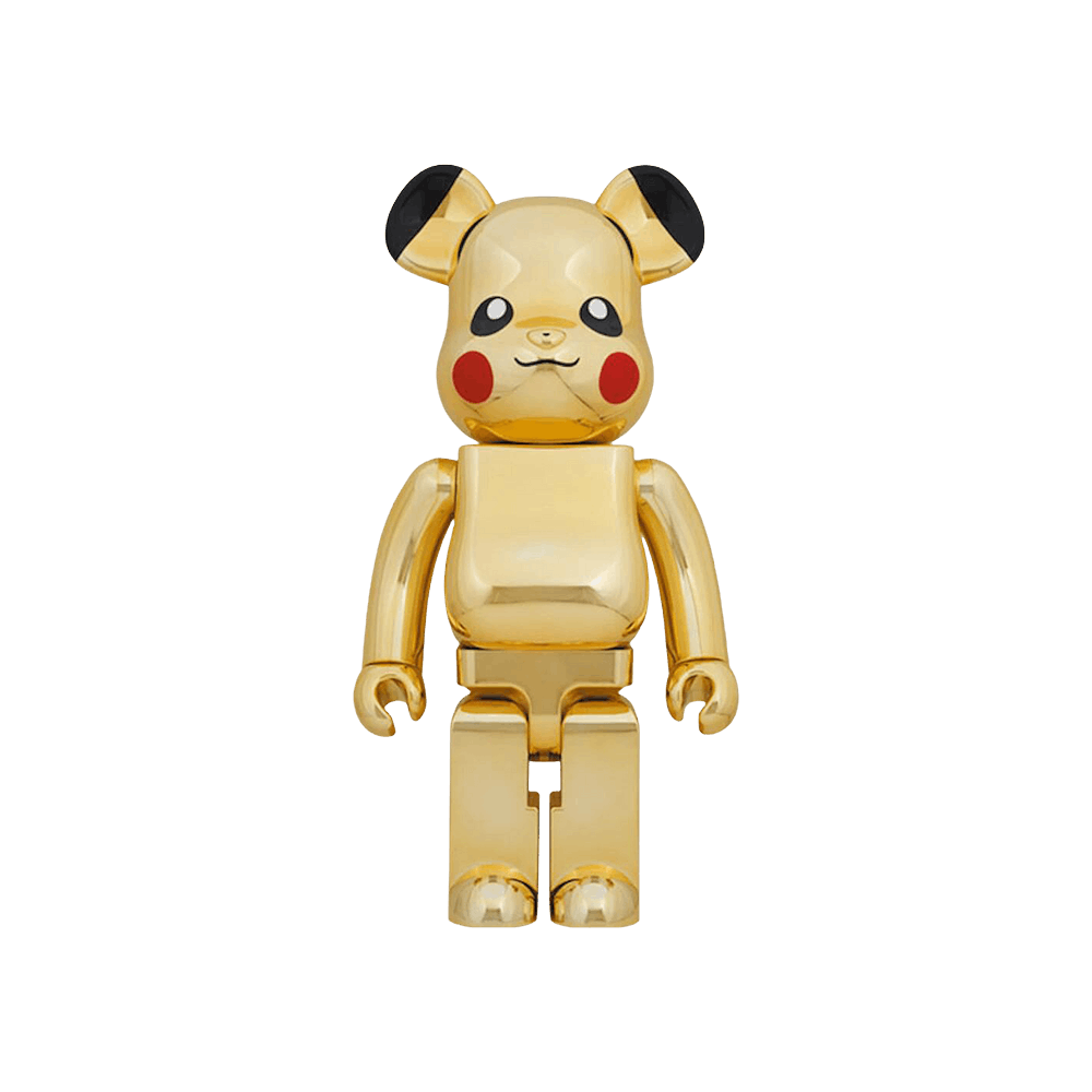 Buy BE@RBRICK x Pokémon Pikachu 1000% 'Gold Chrome' - 12883