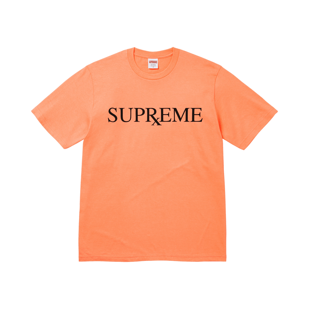 Buy Supreme RX Tee 'Peach' - FW25T66 PEACH | GOAT