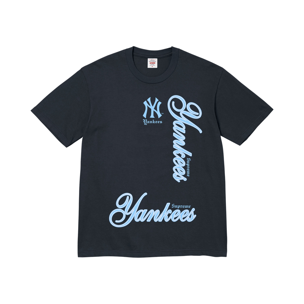 Buy Supreme x MLB Teams Tee 'Navy' - FW25T22 NAVY | GOAT