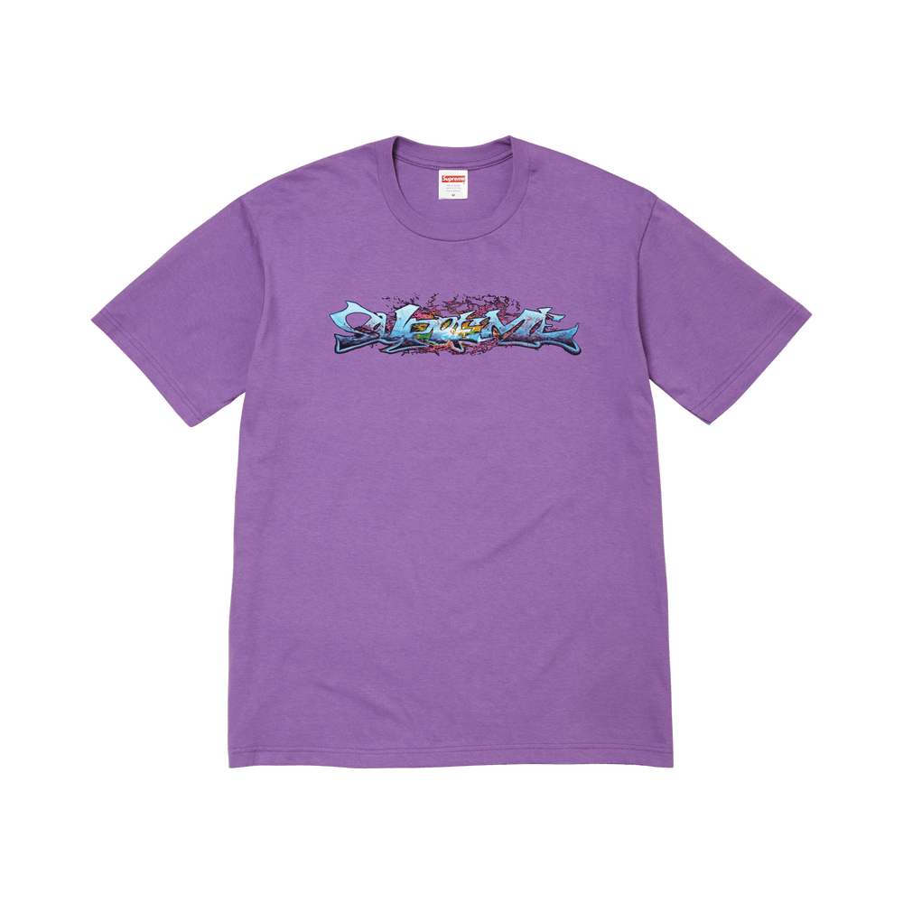 Buy Supreme Tag Tee 'Purple' - FW25T70 PURPLE | GOAT