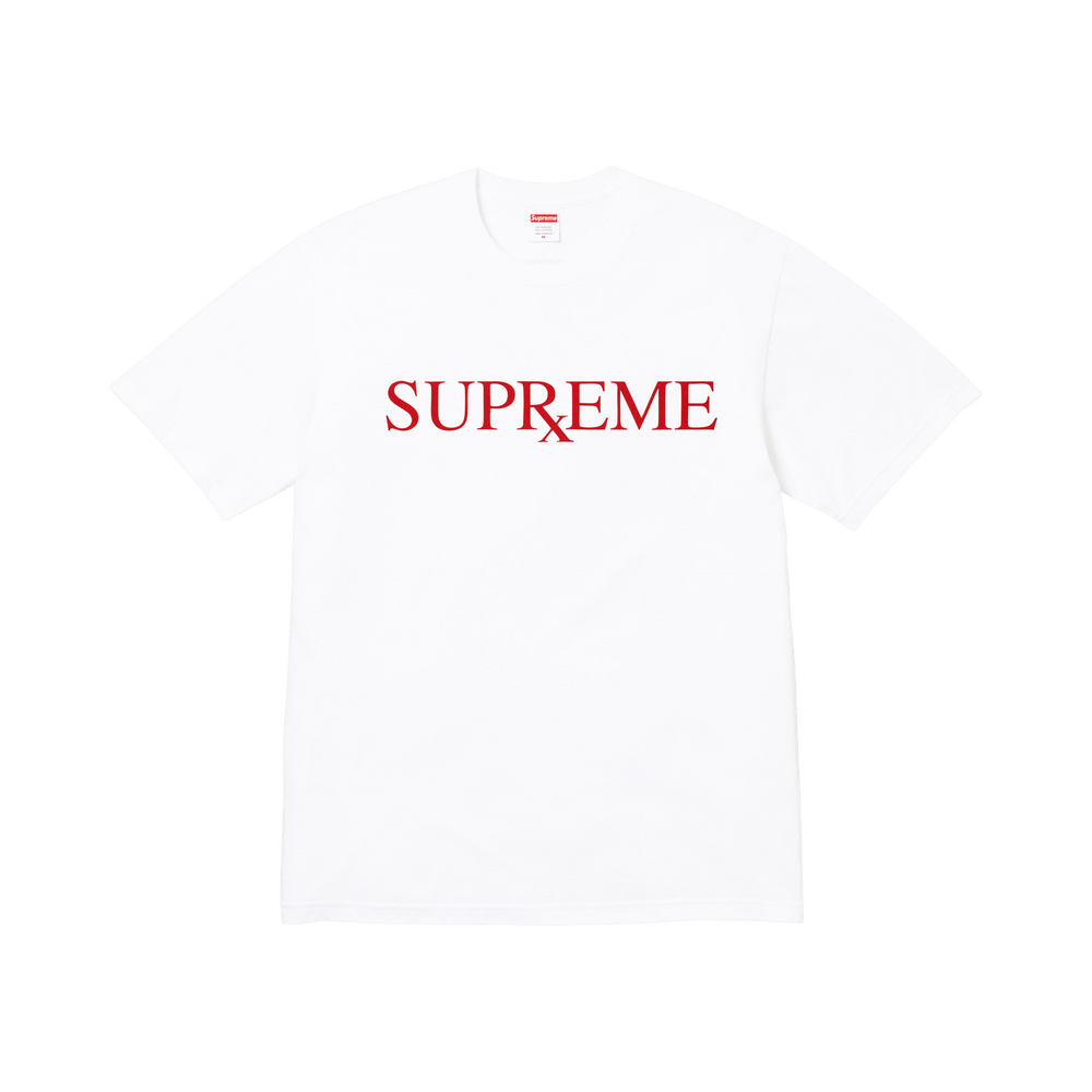 Buy Supreme RX Tee 'White' - FW25T66 WHITE | GOAT
