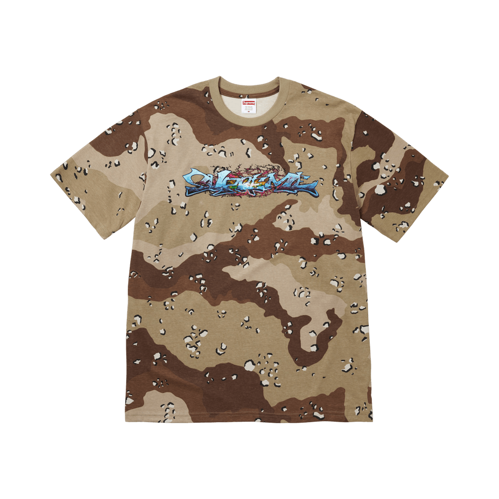 Buy Supreme Tag Tee 'Chocolate Chip Camo' - FW25T70 CHOCOLATE CHIP