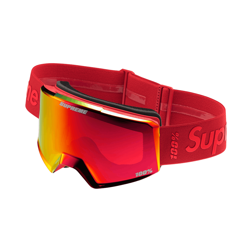 Buy Supreme x 100% Norg Goggles 'Red' - FW25A31A RED | GOAT IT