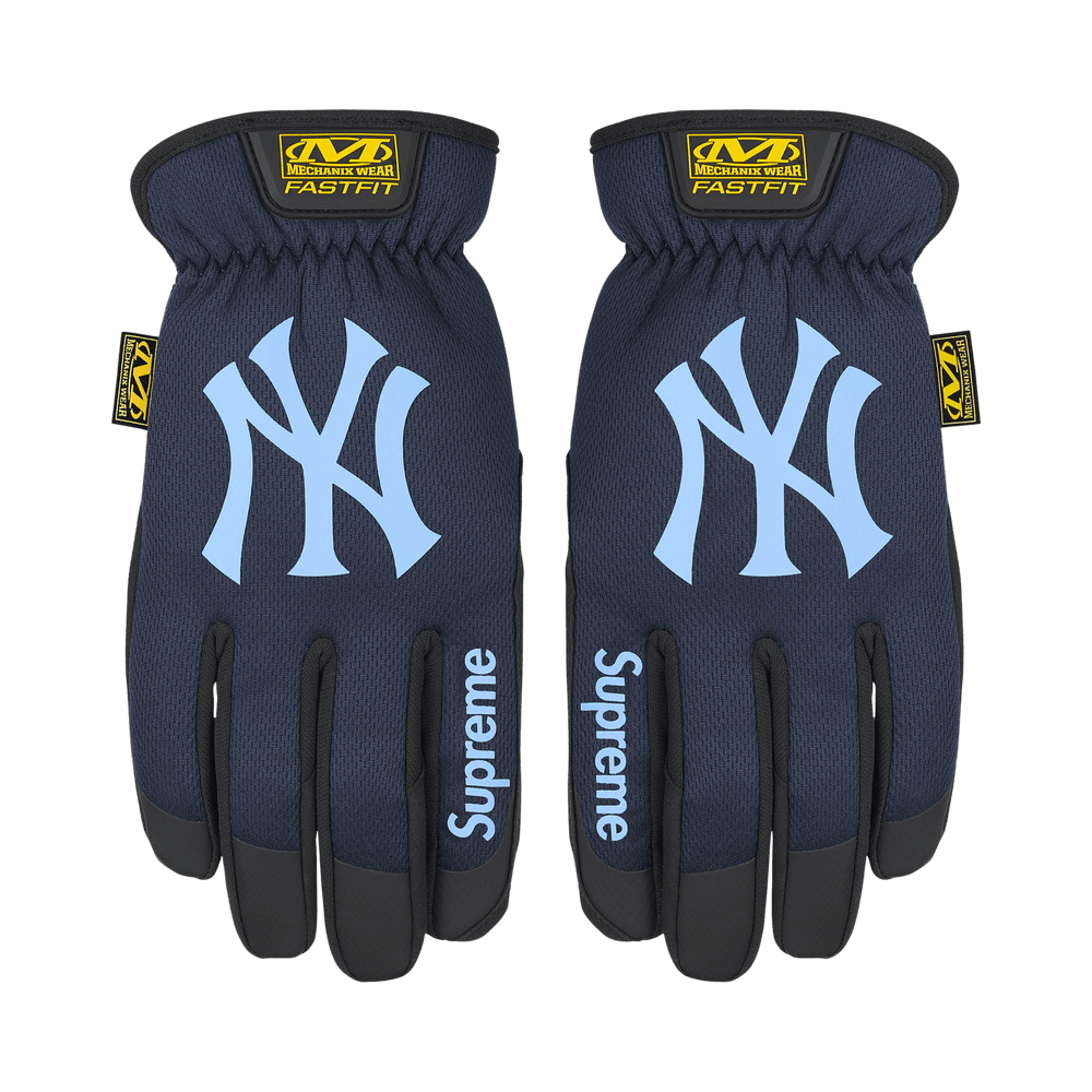 Buy Supreme x Mechanix Fastfit MLB Teams Gloves 'Navy' - FW25A76