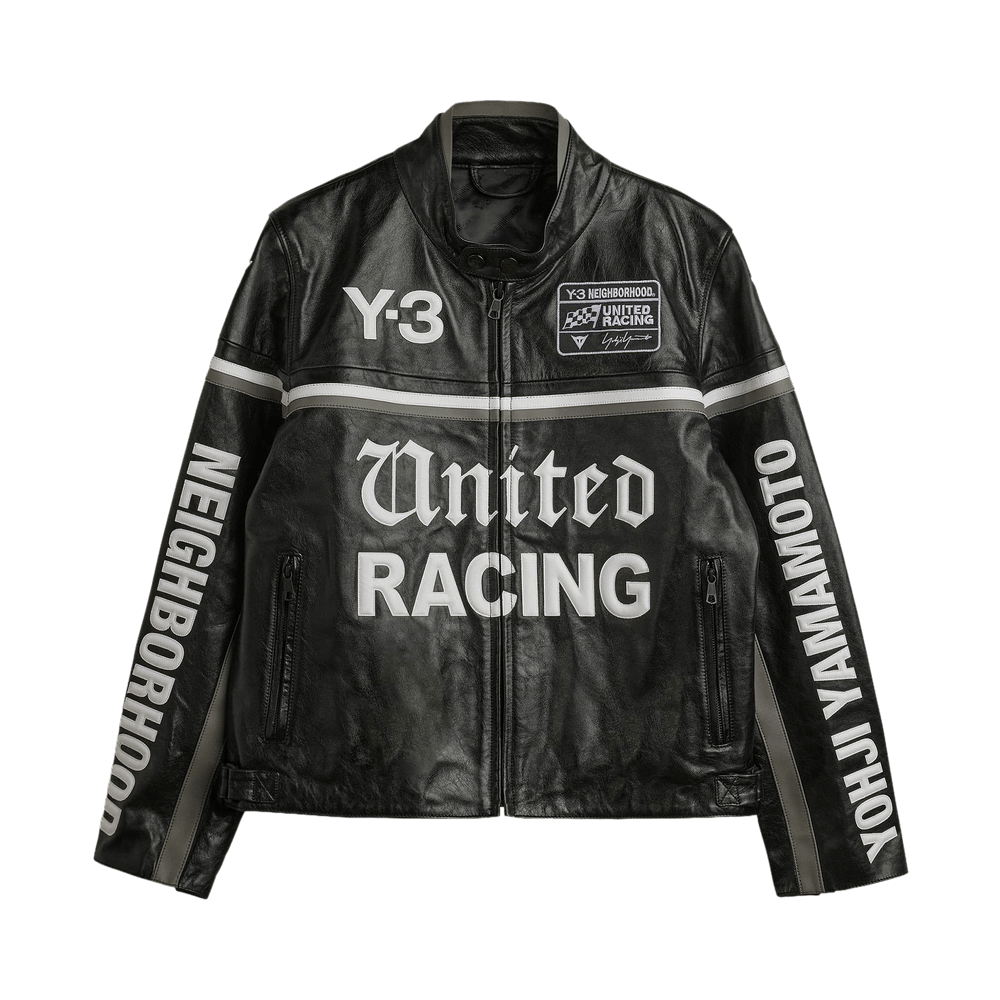 Y-3　M CLASSIC DENSE WOVEN BIKER JACKET Buy Y-3 x NBHD Leather Racer Jacket 'Black' - KR1364 | GOAT
