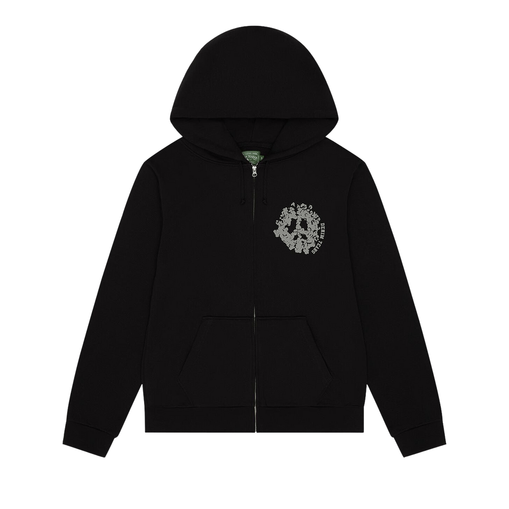 Denim Tears Denim University Zip Hoodie 'Black'