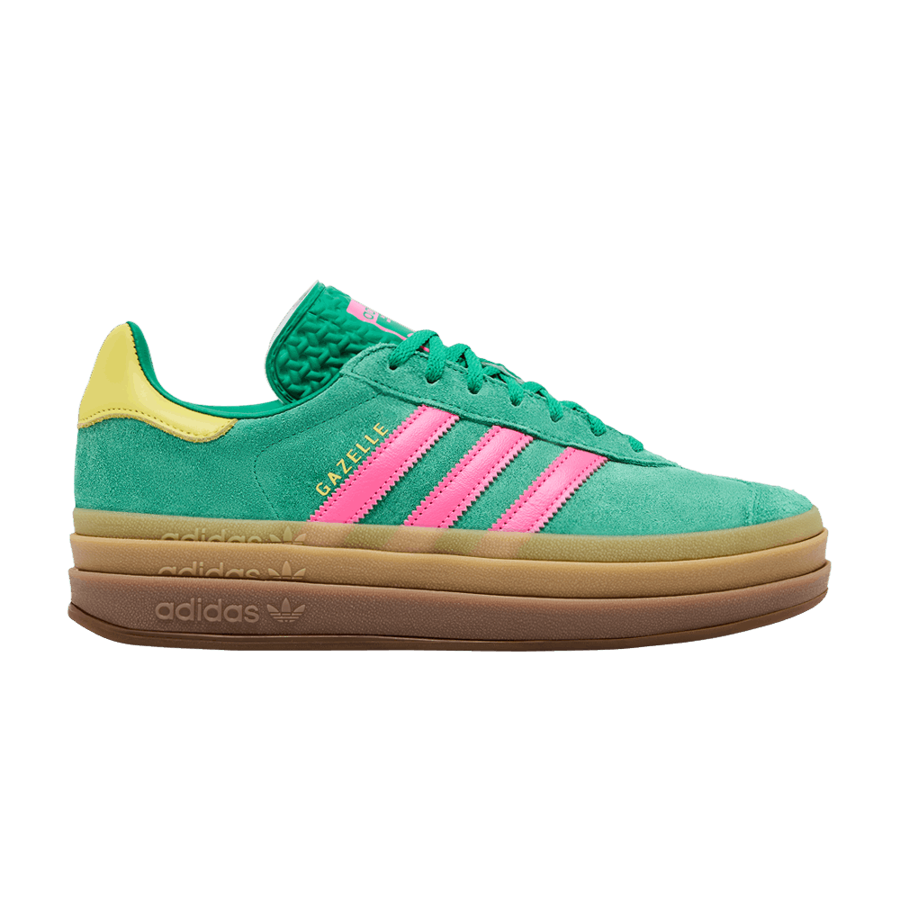 Buy adidas Wmns Gazelle Bold 'Court Green Lucid Pink' - JH9668 | GOAT