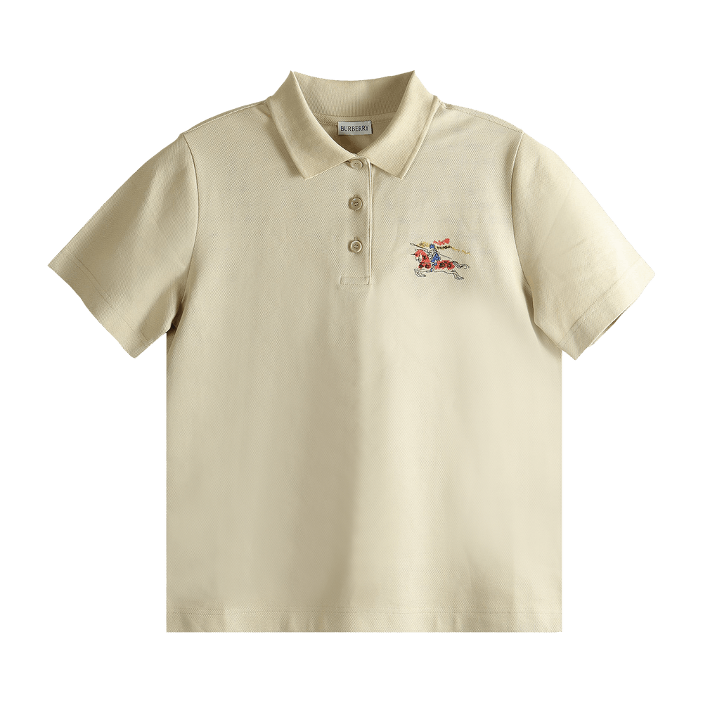 Buy Burberry Priscilla Polo Shirt 'Limestone Beige' - 8118496 | GOAT