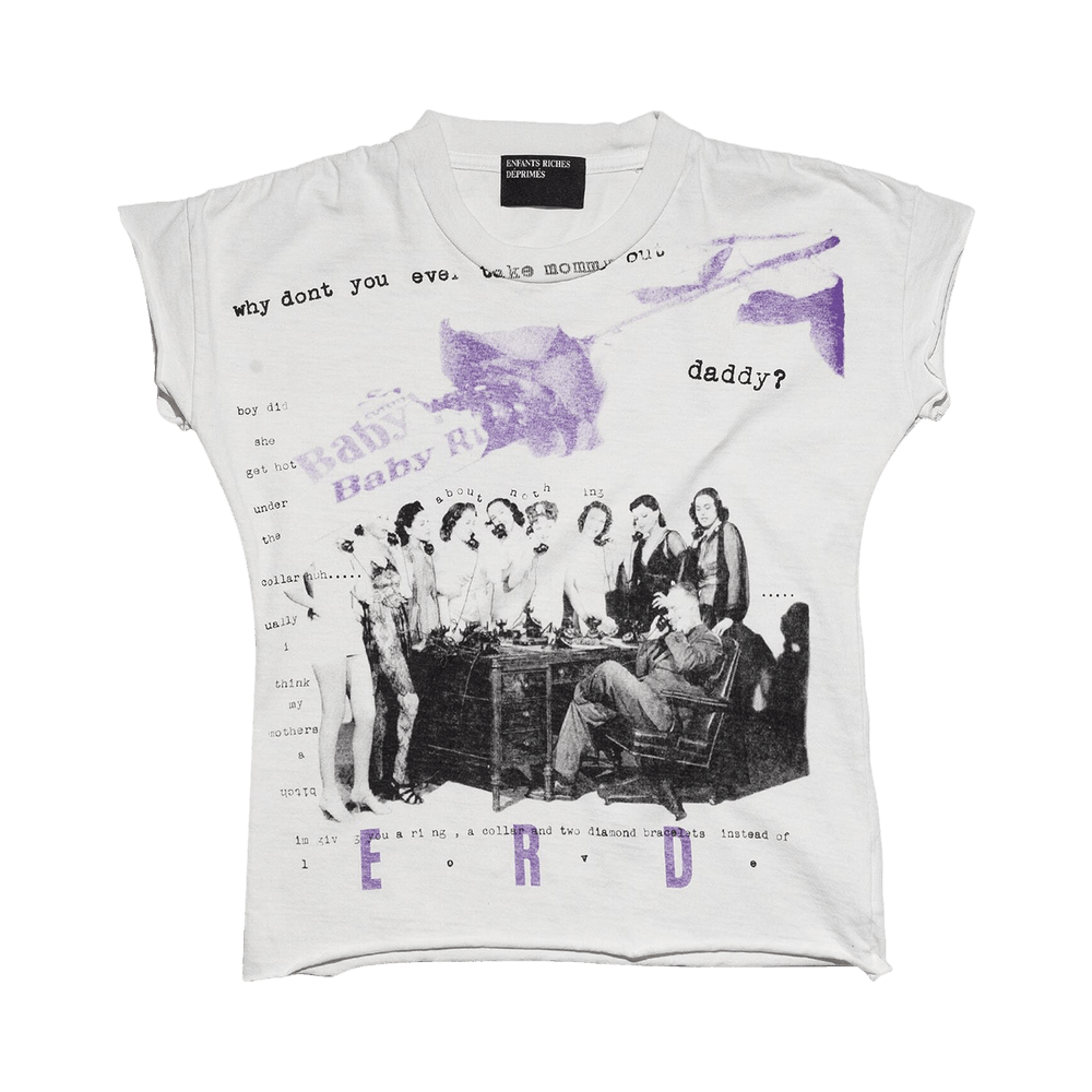 Buy Enfants Riches Déprimés Take Mommy Out T-Shirt 'White' - 120