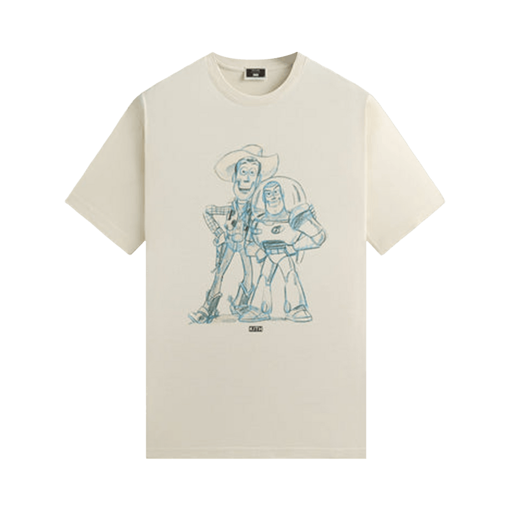 Buy Kith x Disney For Pixar Toy Story Sketch Vintage Tee 'Sandrift