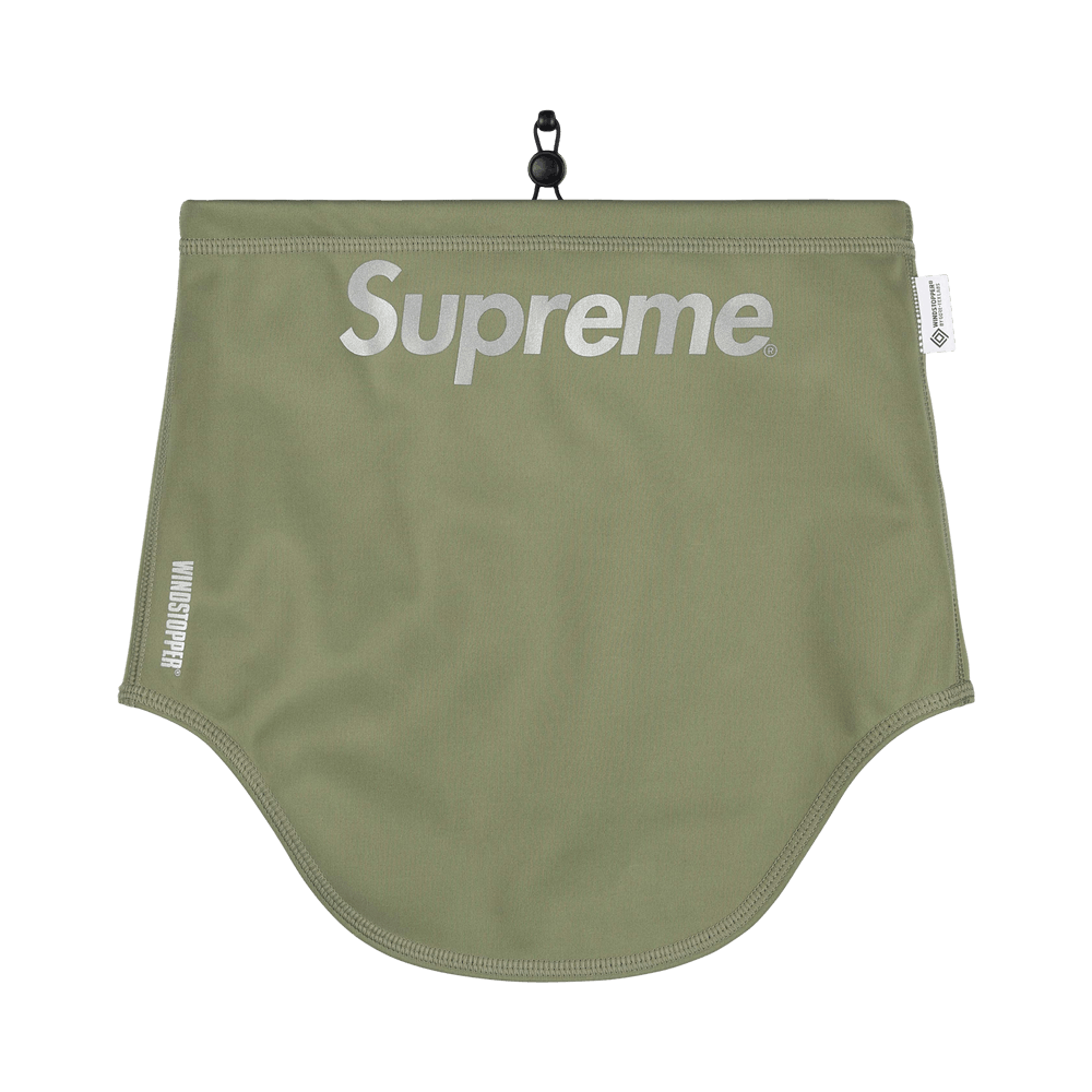 Buy Supreme Windstopper Neck Gaiter 'Olive' - FW25A85 OLIVE | GOAT IT