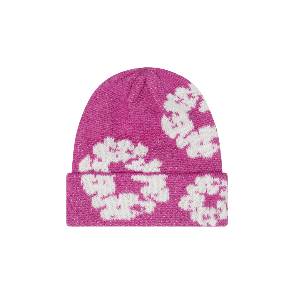 Buy Denim Tears Cotton Wreath Beanie 'Pink' - FW25AKH12532766