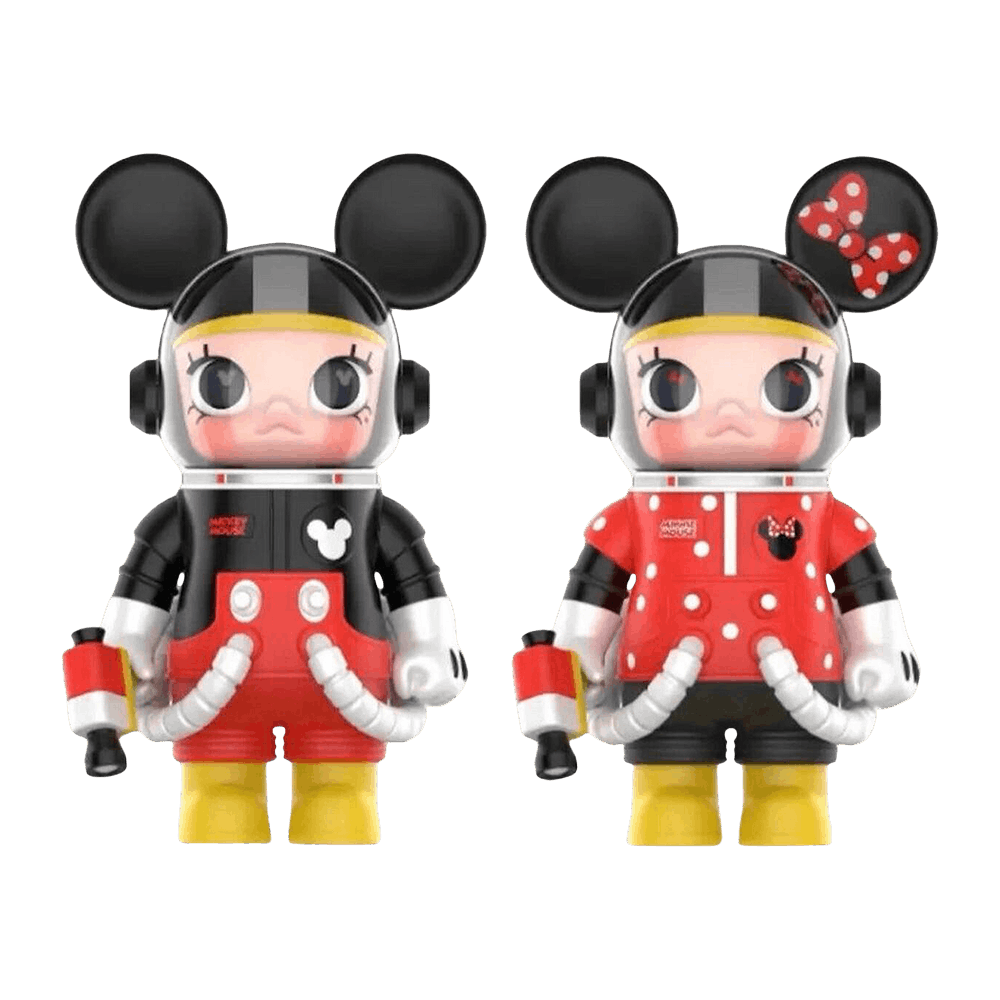 カ*ラ様 POP MART MEGA SPACE MOLLY 100% ミッキー Buy Pop Mart Mega Space Molly x Disney Set 100% 'Mickey & Minnie