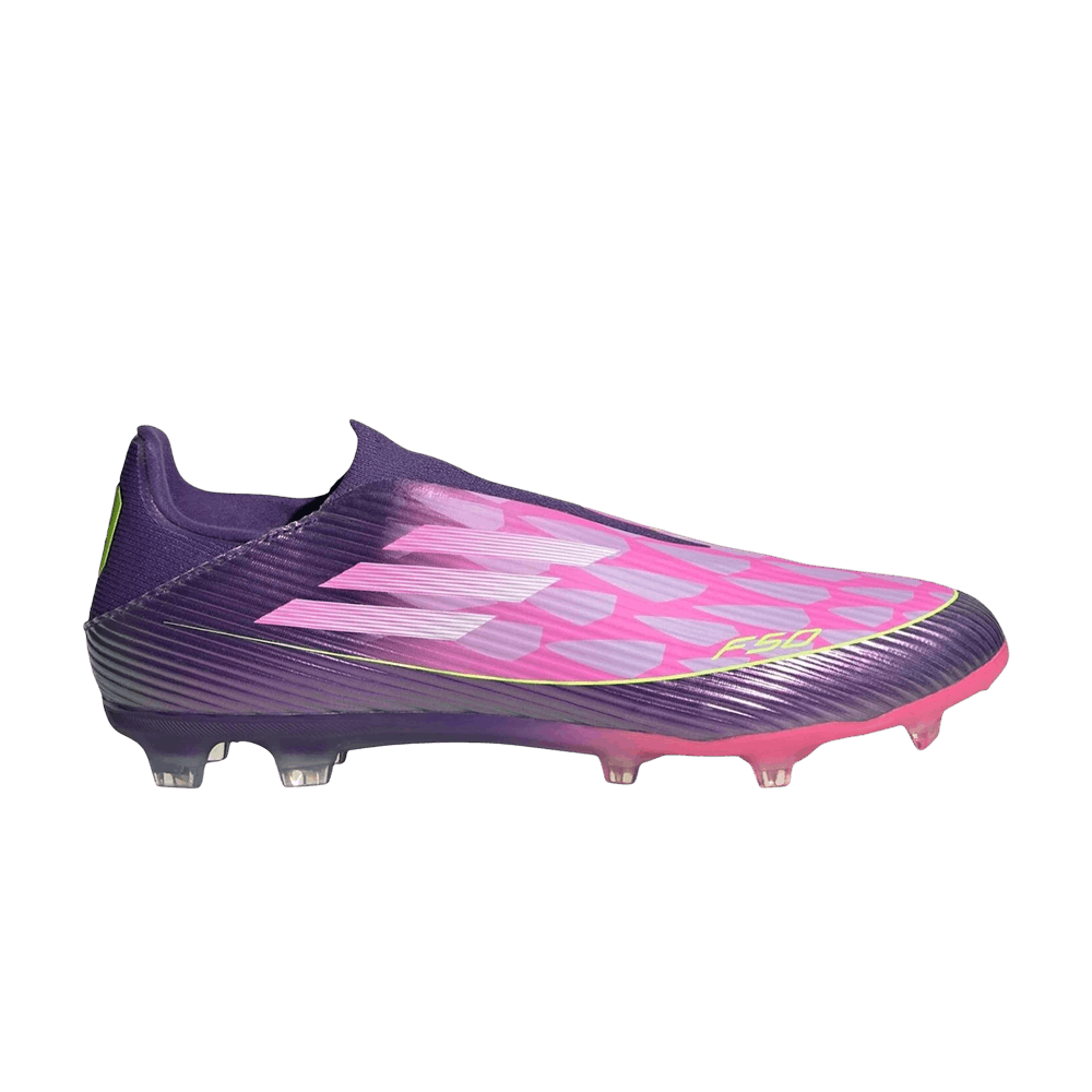 Buy Lamine Yamal x adidas F50 League Laceless FG/MG 'Purple White