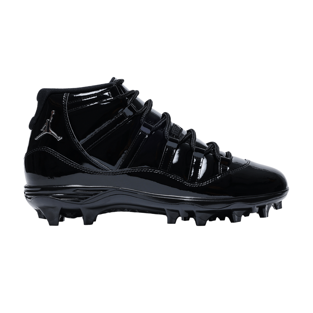 Air Jordan 11 Mid TD Cleat 'Patent Black'