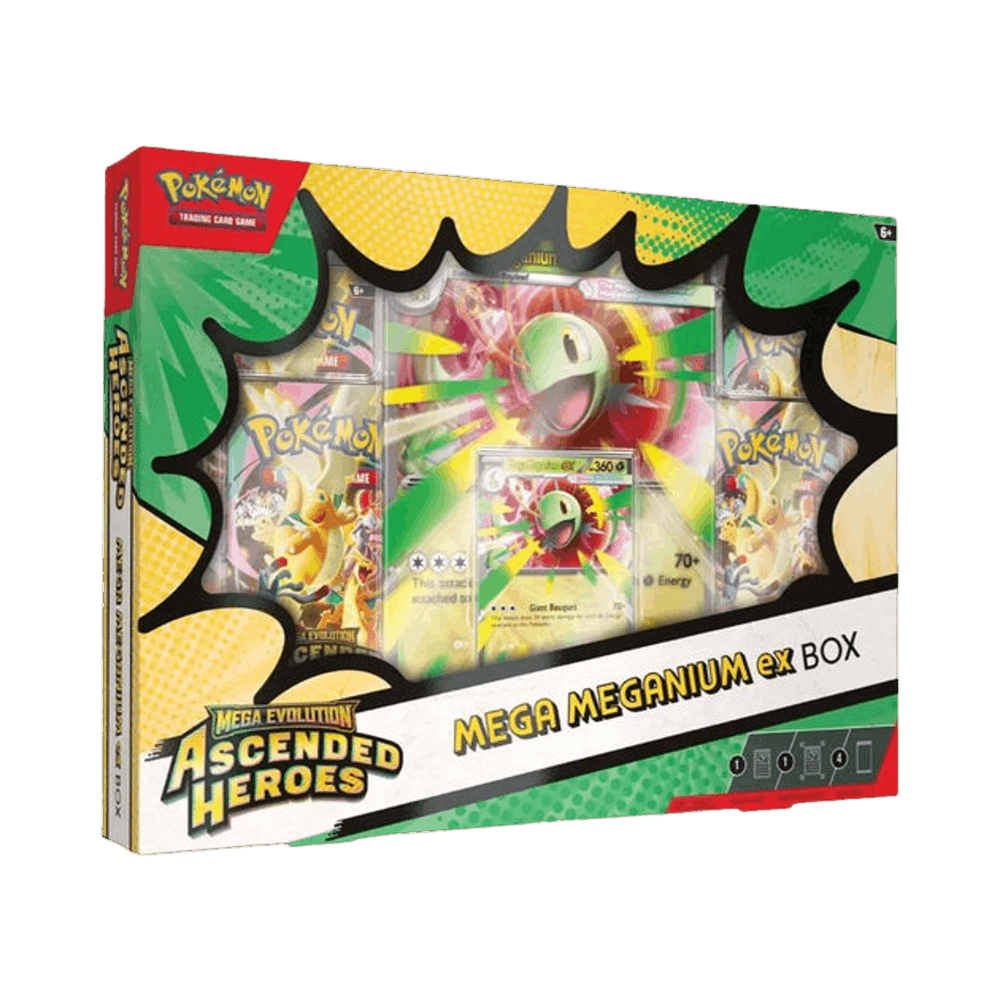 Pokémon Mega Evolution: Ascended Heroes ex Box (Mega Meganium ex)