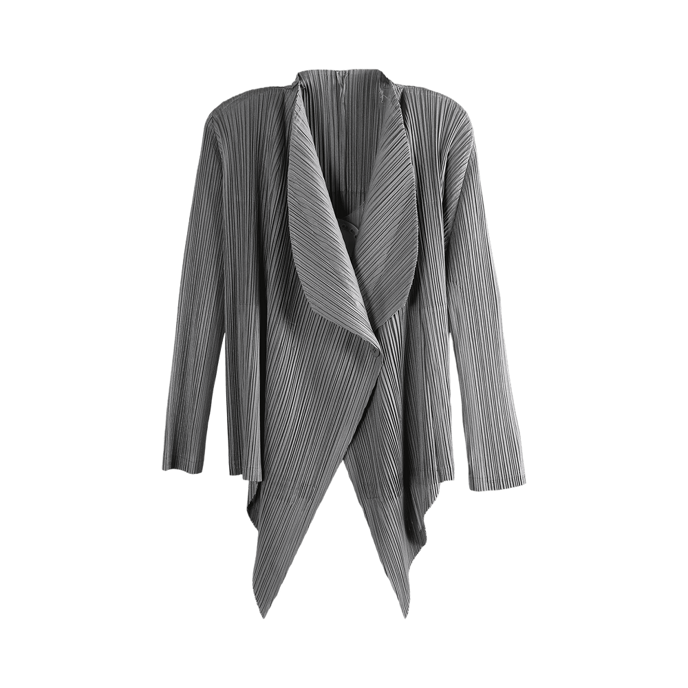Buy Pleats Please Issey Miyake Monthly Colors January Cardigan
