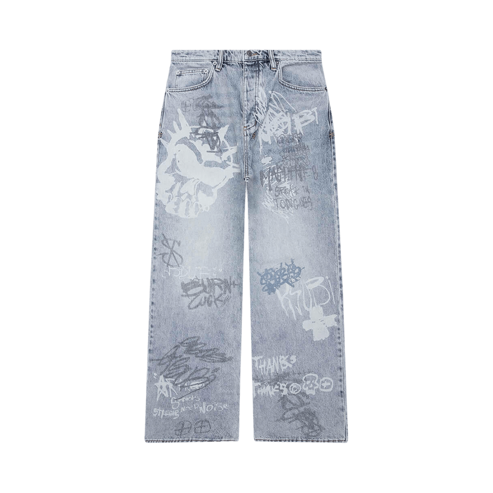 Buy Ksubi Maxx Baggy Denim 'Rogue Blue Graffiti' - MPS26DJ014 | GOAT