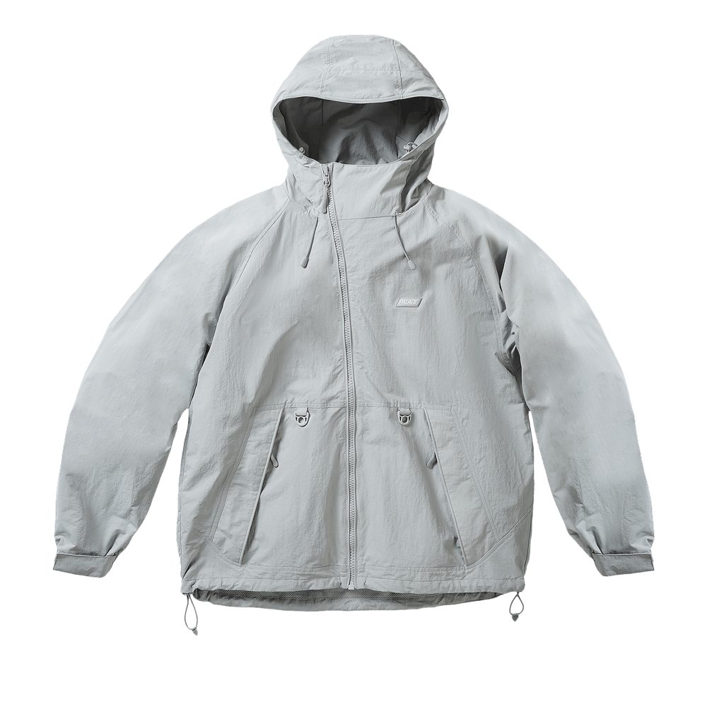 Buy Palace Asym Shell Jacket 'Concrete Grey' - P30JK042 | GOAT