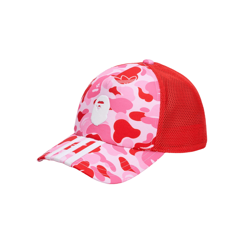 Buy Adidas x BAPE Trucker Cap 'Clear Pink' - KF4919 | GOAT