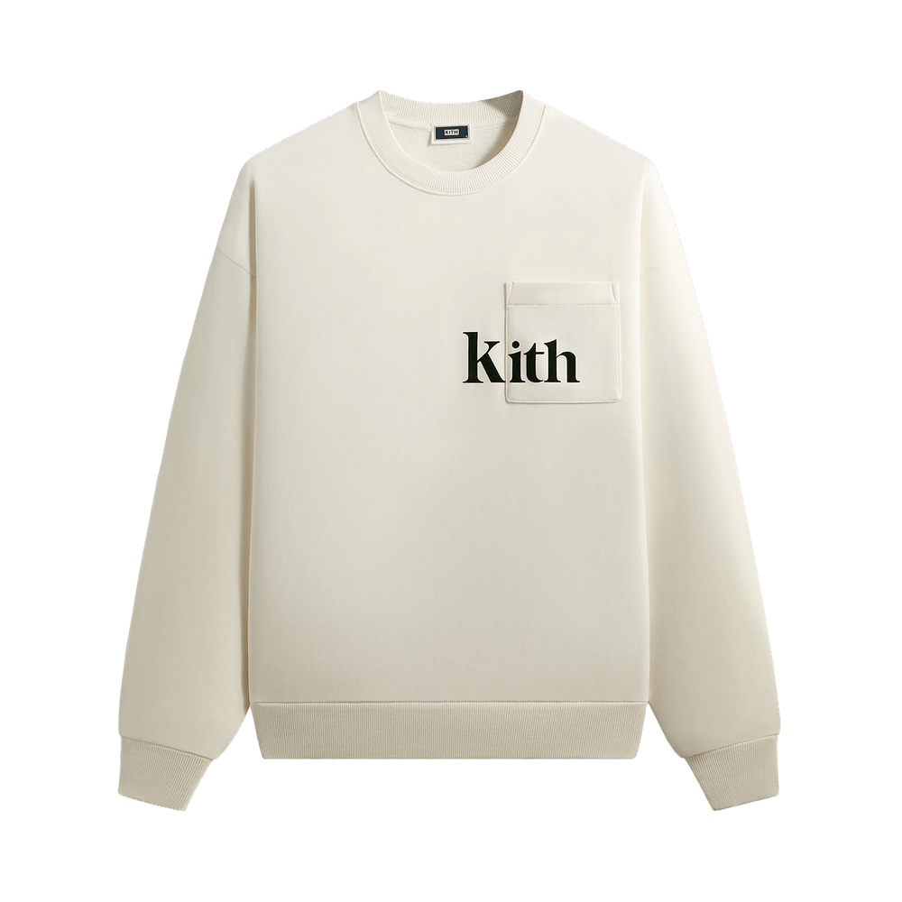 Buy Kith Quinn Crewneck 'Sandrift' - KHM034526 104 | GOAT