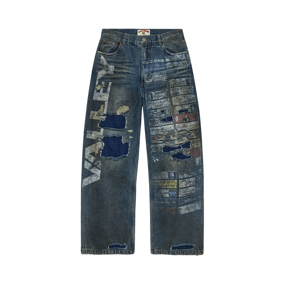 Buy Vale Forever Glitch Denim 'Dest/Midwash' - 11451 1SS2605VFGDD