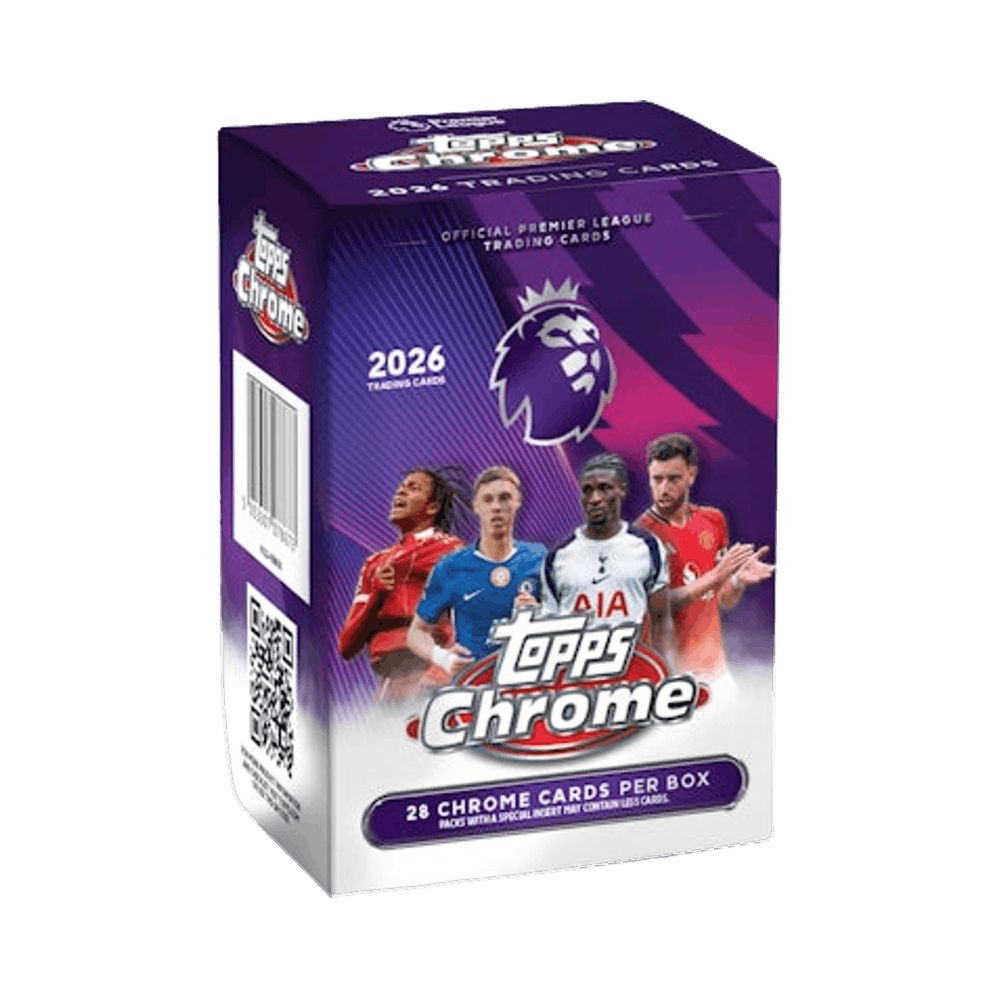 2026 Topps Chrome Premier League Soccer Value Box
