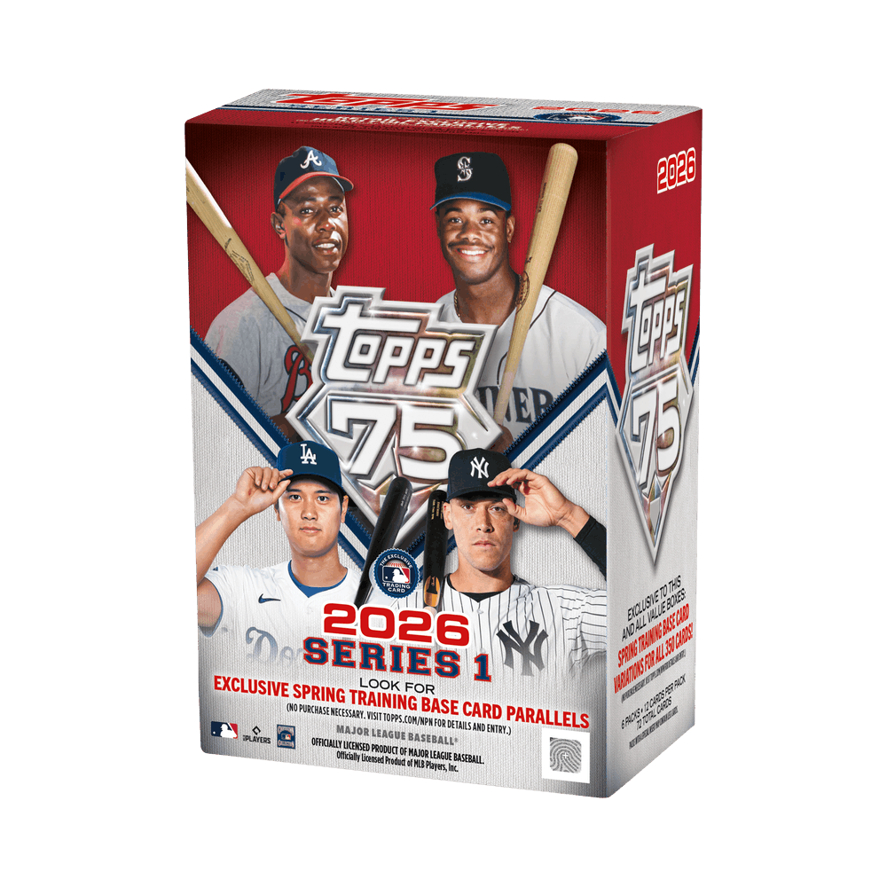 2026 Topps Series 1 Baseball Value Hobby Box