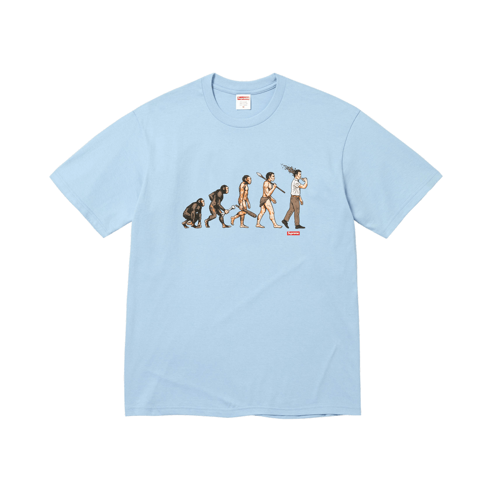 Buy Supreme Evolution Tee 'Powder Blue' - SS26T49 POWDER BLUE | GOAT