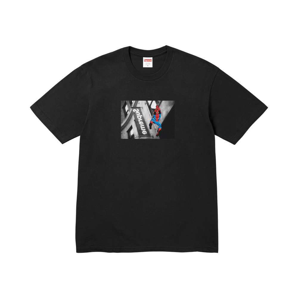 Supreme x Spider-Man Tee 'Black'